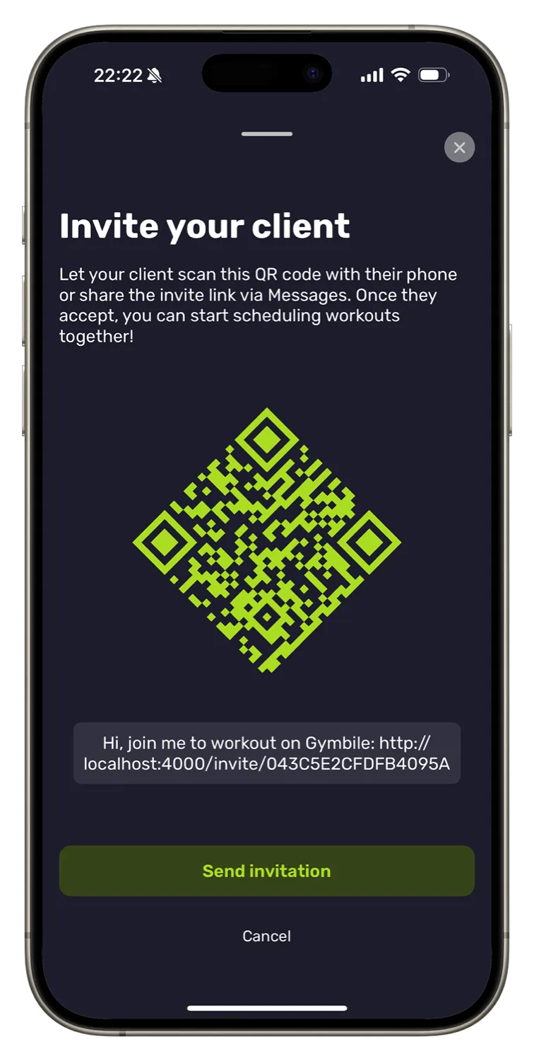 Invite Clients Easily